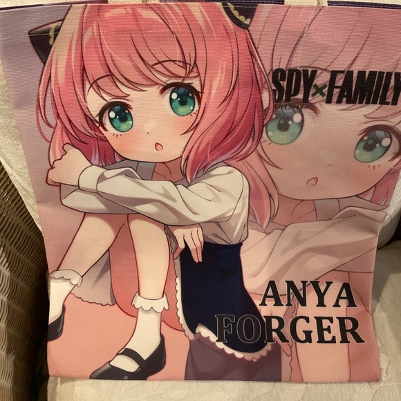 ANIME SPY x FAMILY ANYA FORGER Tote Bag - Picture 4 of 5